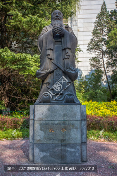 中國人民大學孔子塑像