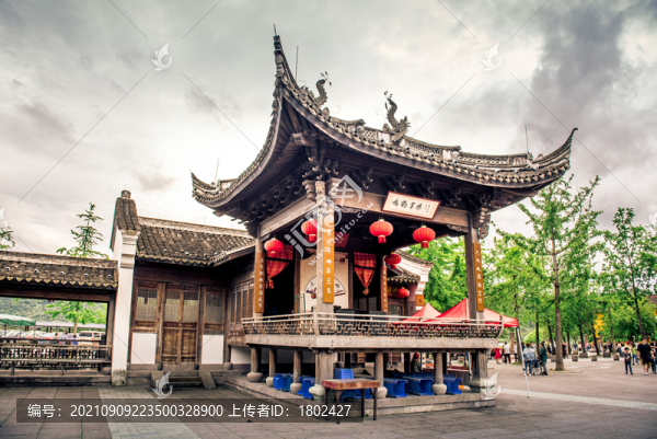 鳴鶴古鎮(zhèn)戲臺