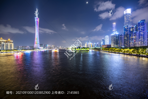 廣州城市天際線夜景