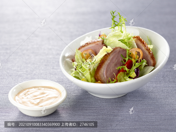 煙鴨胸凱撒沙律
