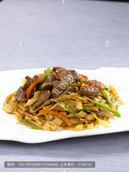 干炒牛肉河粉