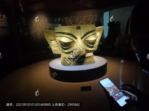 三星堆青銅面具
