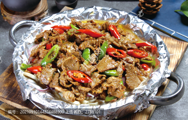 鐵板肉