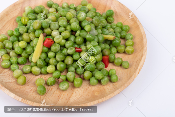 水煮豌豆