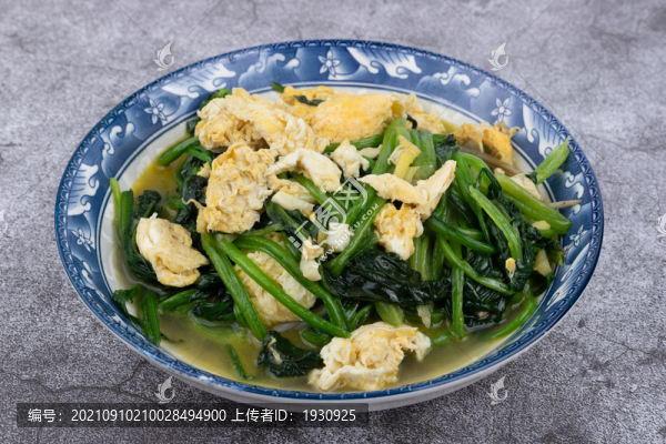 菠菜炒雞蛋