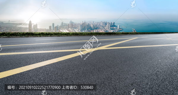 瀝青地面和城市景觀