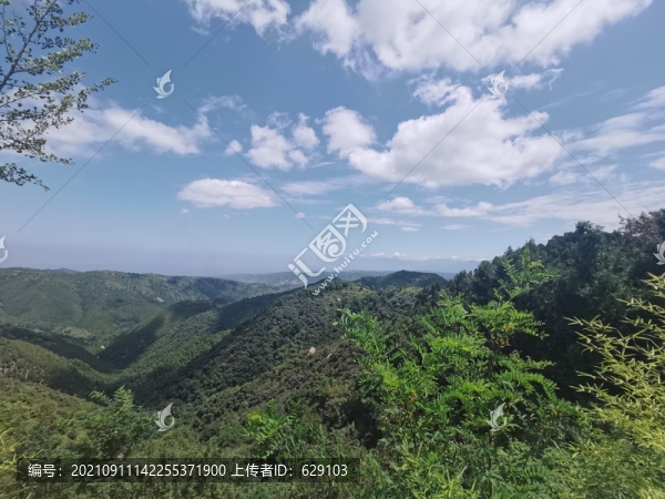 遠山白云