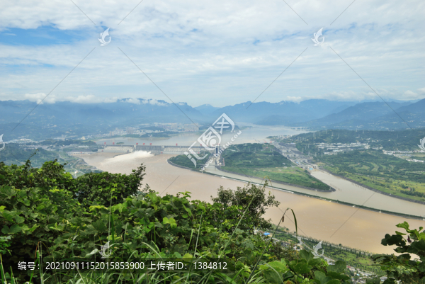 三峽工程高清全景圖