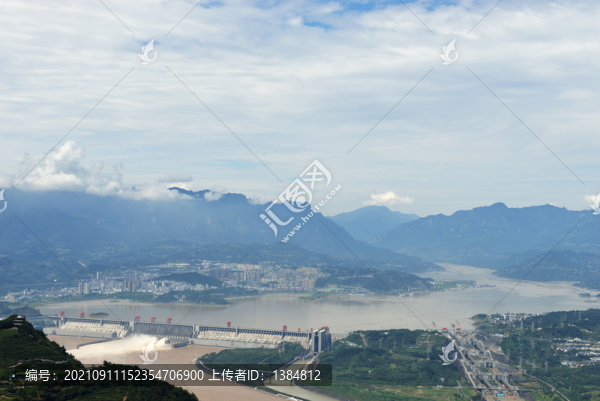 三峽工程高清全景圖