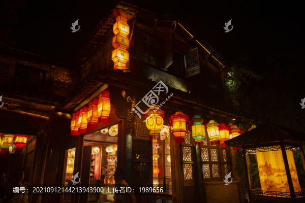 江南古鎮(zhèn)夜景