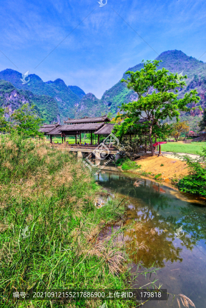 壩美世外桃源風(fēng)景區(qū)風(fēng)雨橋