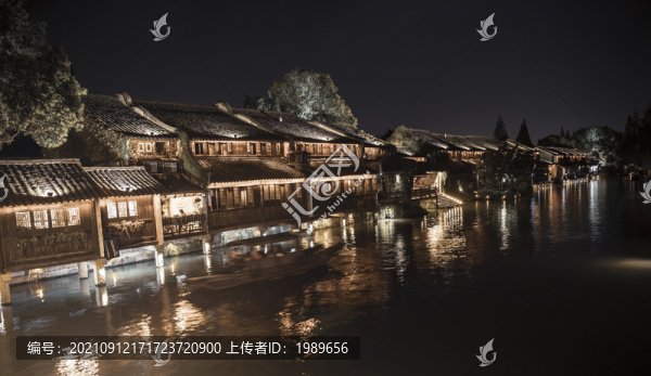 江南古鎮(zhèn)夜景