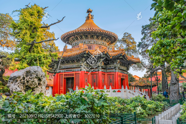故宮御花園萬春亭