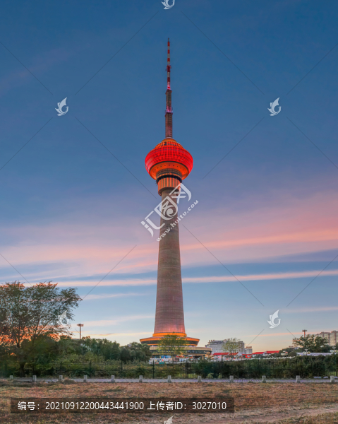 中央電視塔夜色
