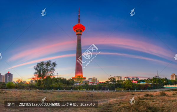 中央電視塔夜色