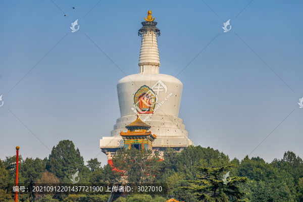北海公園白塔