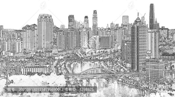 天津城市素描