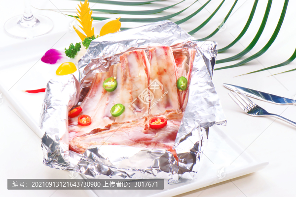 炭烤羊排