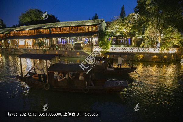 江南古鎮(zhèn)夜景