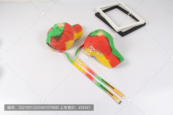 扎染棒球帽