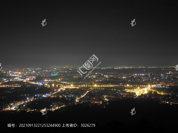 深夜的南京