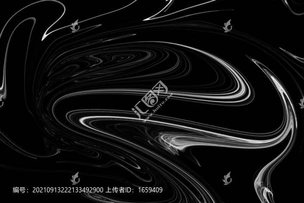 抽象黑白線條波紋底紋