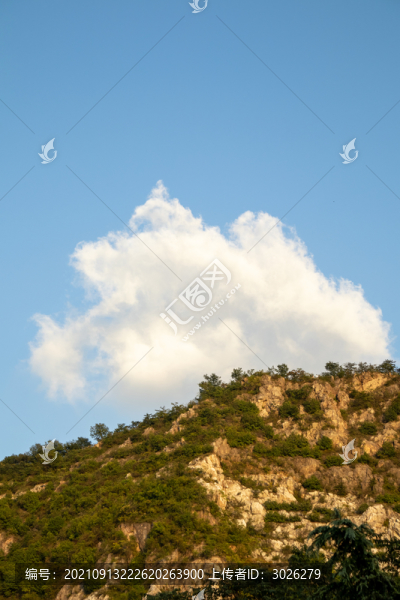 云過山頂