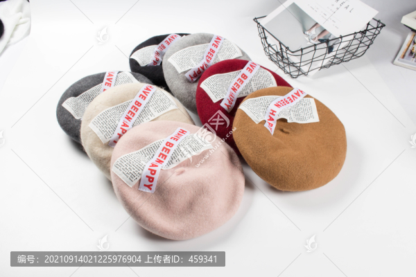 冬季貝雷帽