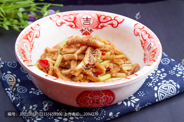酸蘿卜炒肚絲