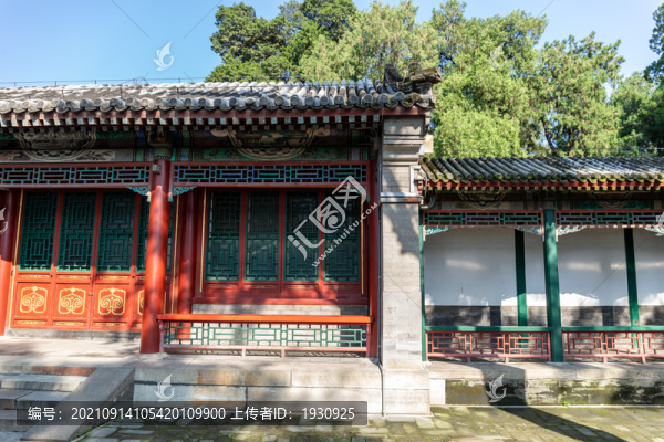 北京頤和園德和園古建筑