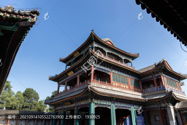 北京頤和園德和園大戲樓