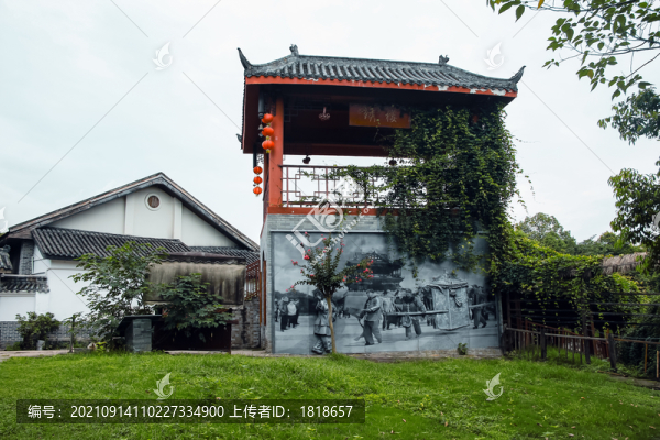 成都洛帶古鎮(zhèn)繡樓