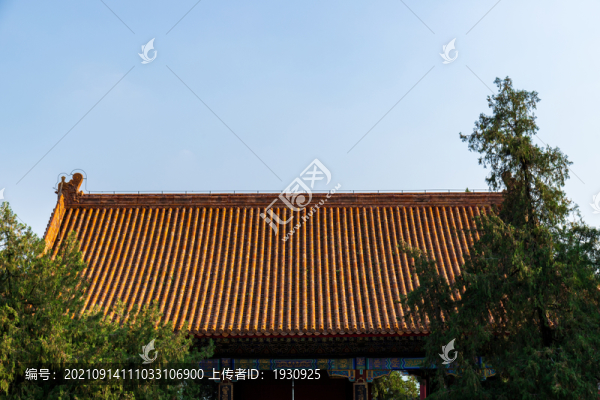 北京頤和園排云殿古建筑