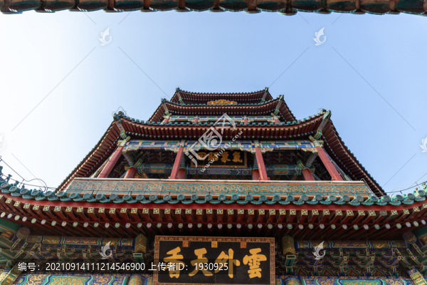 北京頤和園德和園大戲樓