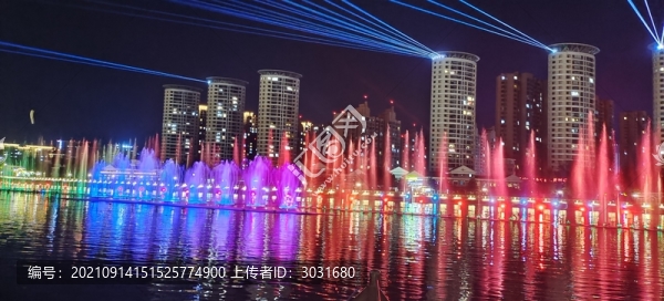 城市噴泉秀