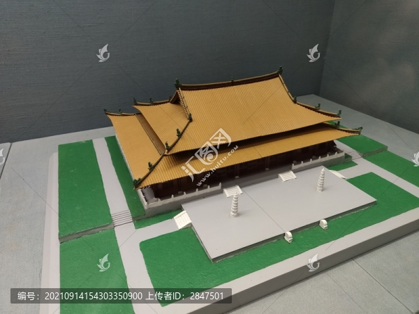 光孝寺建筑模型