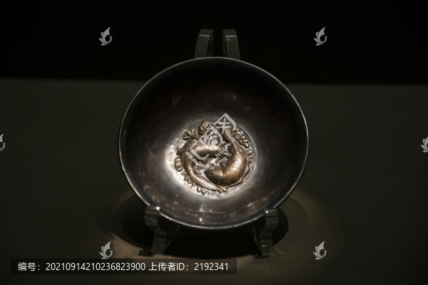 陜西歷史博物館鎏金雙魚紋銀碗