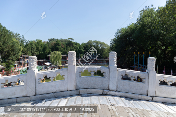 北京頤和園蘇州街