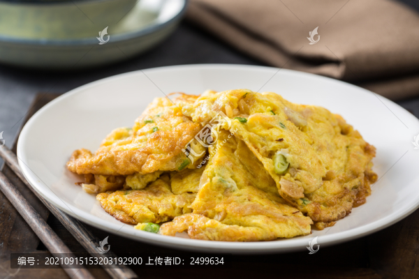 菜脯煎蛋