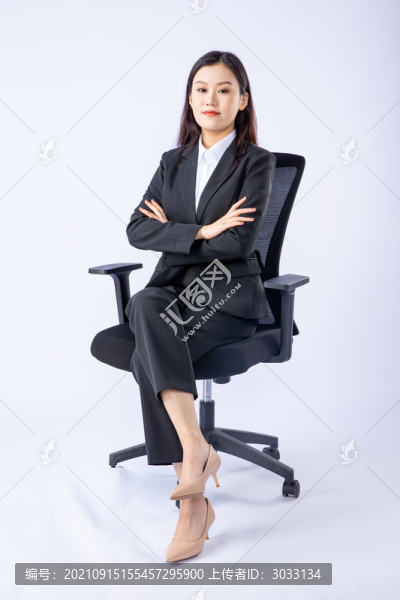 商務(wù)人士坐座椅