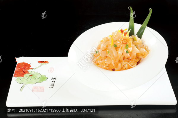 芥辣蚌片