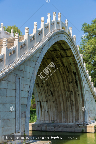 北京頤和園玉帶橋