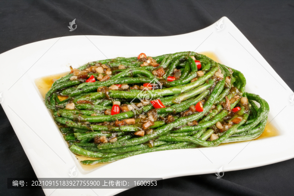 油燜長壽豆角