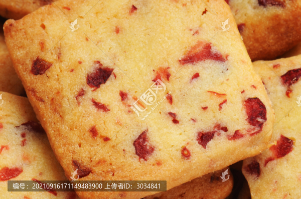 蔓越莓餅干曲奇手工烘焙
