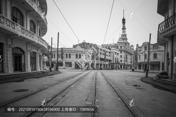 老上海街景