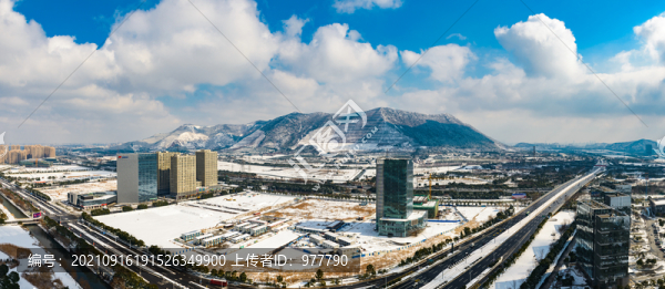 雪后大陽山