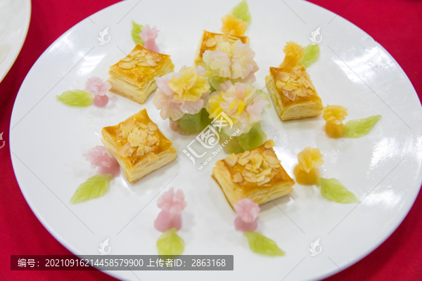 椰絲方糕