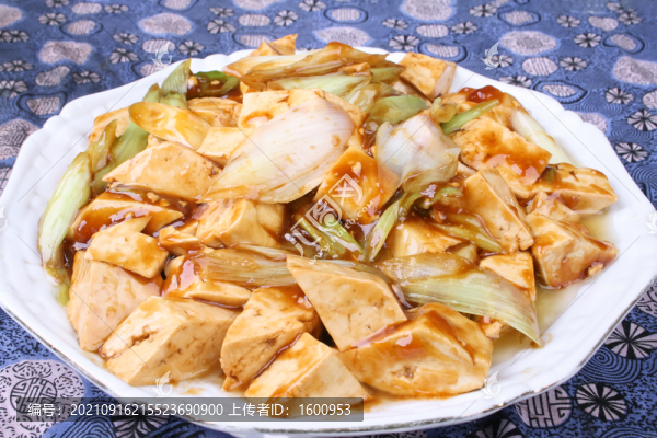 大蔥燒豆腐