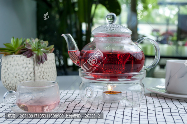 一壺玫瑰茶