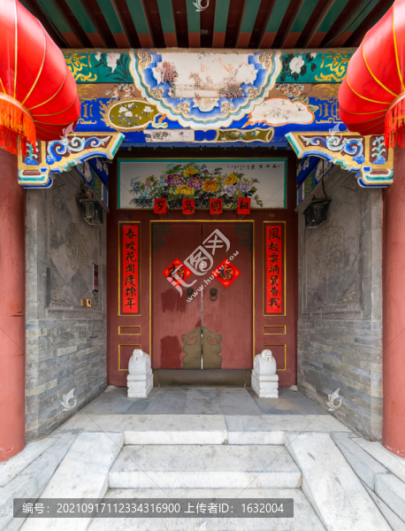 中式大門